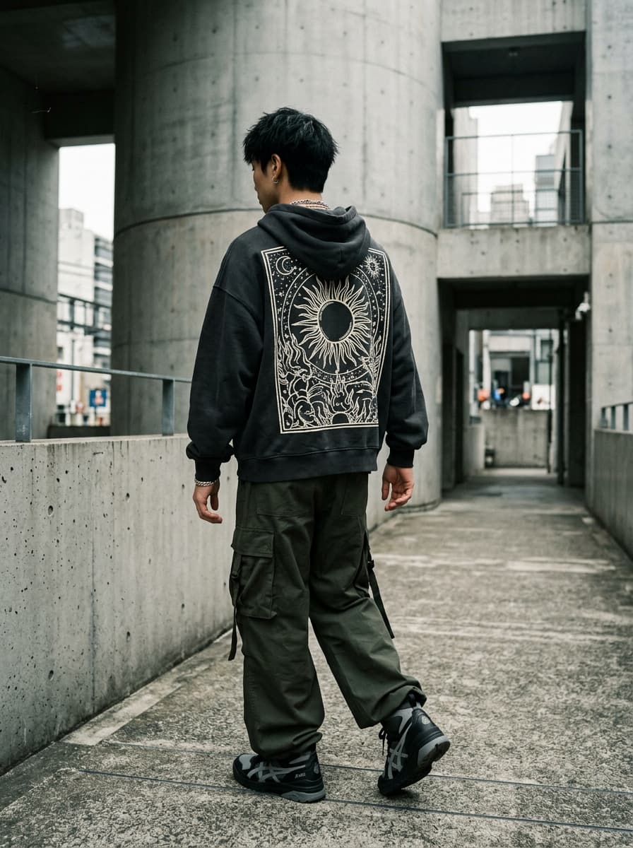SUN GOD OVERSIZED HOODIE