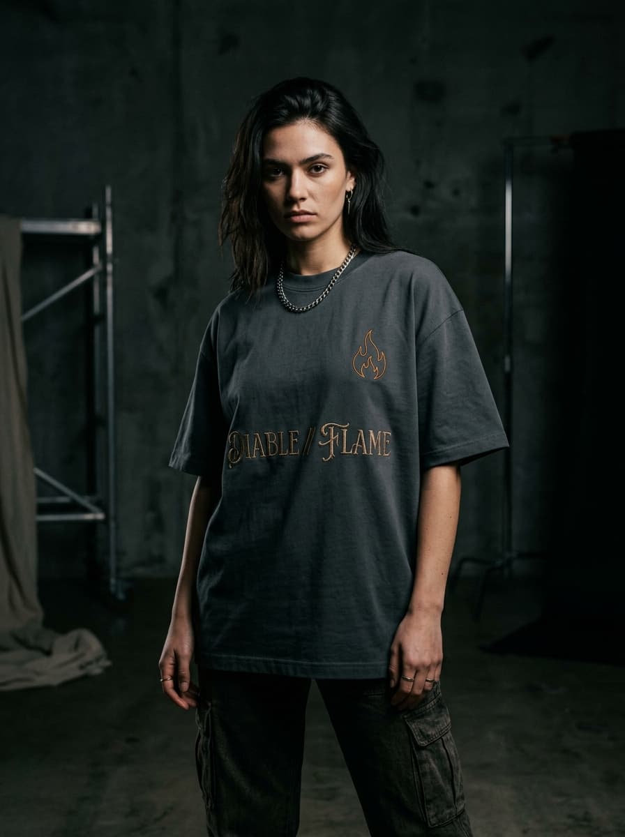 Black Leg // Diable Jambe Stealth Tee